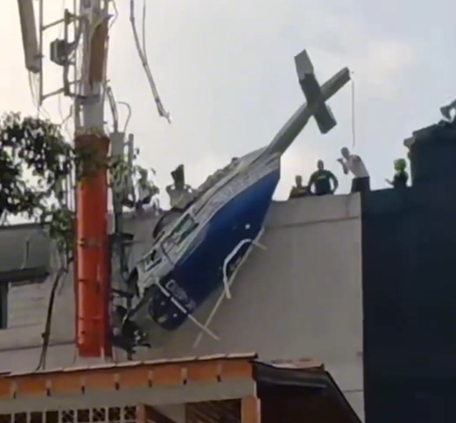 Acidente com helicóptero turístico em Medellín, Colômbia