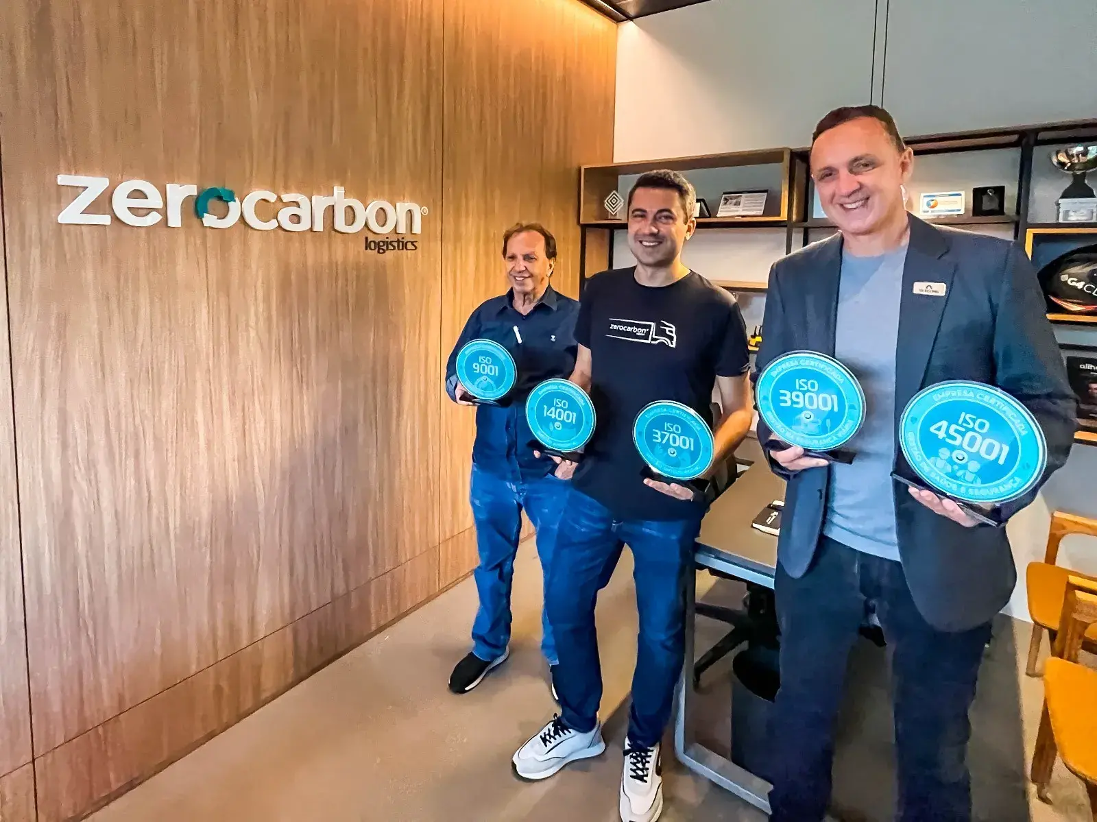 CONSOLIDAÇÃO: Com 5 novas ISO, Zero Carbon Logistics alcança o marco de empresa com maior número de certificações do mundo
